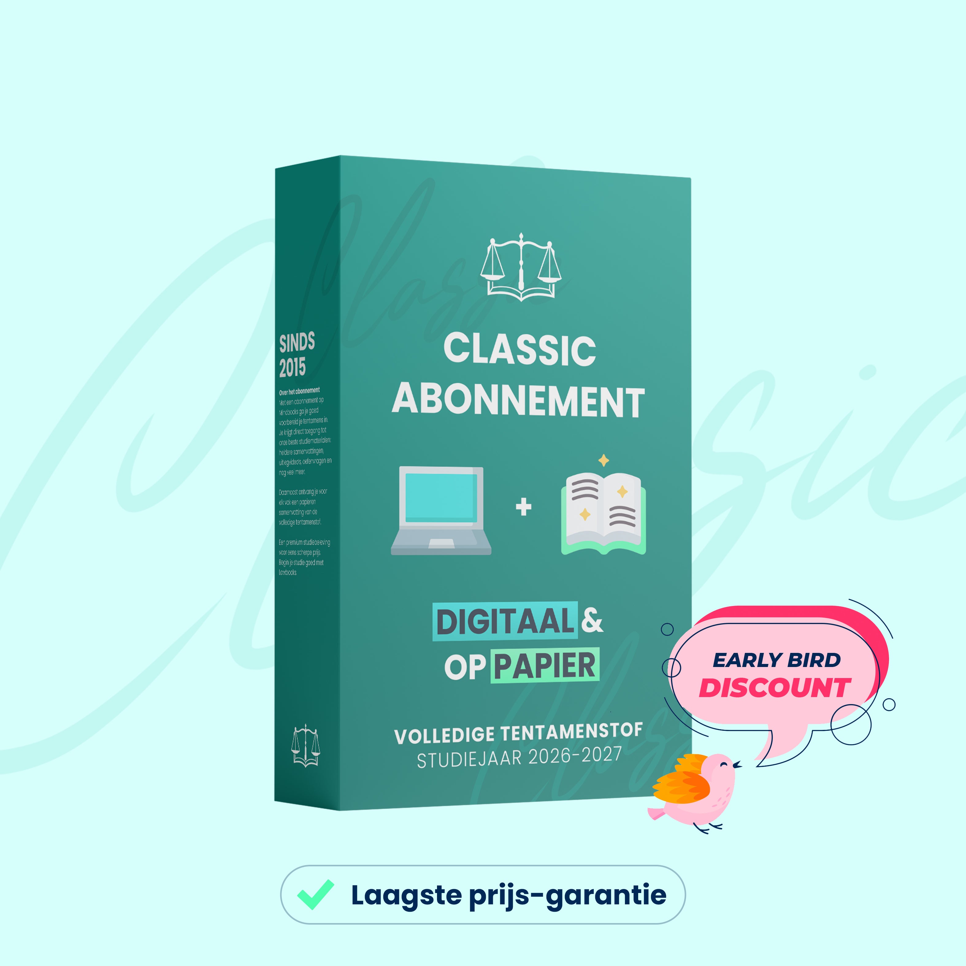 Early Bird Classic abonnement Jaar 2 EUR