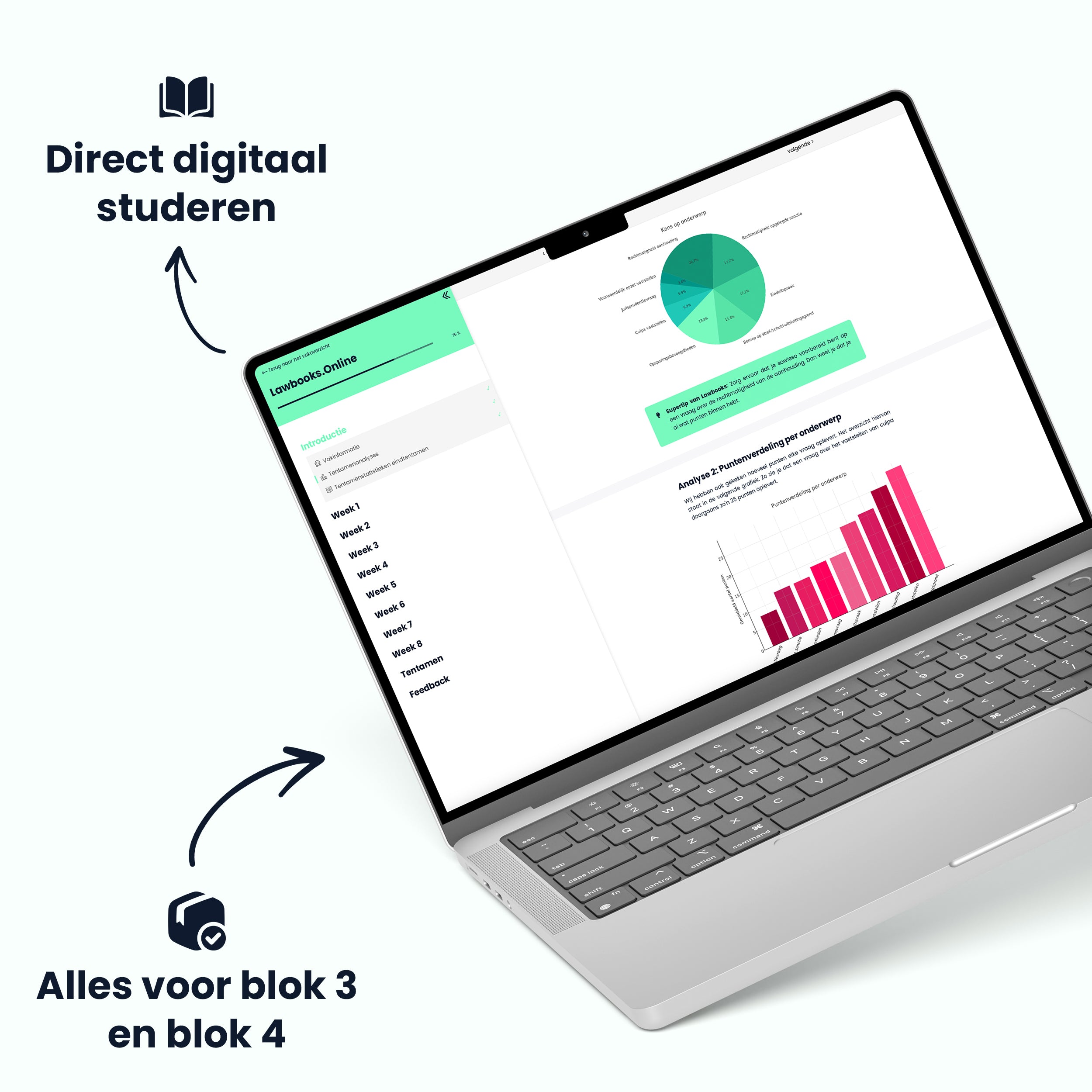 Halfjaar Pakket Jaar 2 UU - Algemeen