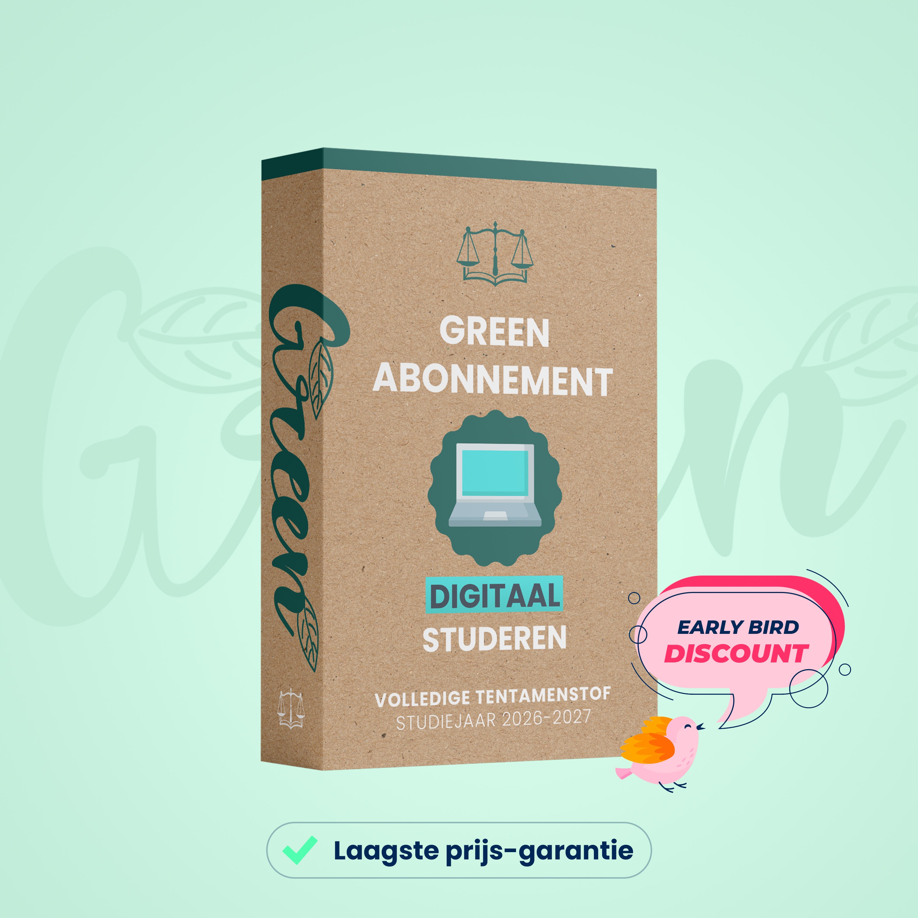 Early Bird Green abonnement Jaar 2 EUR
