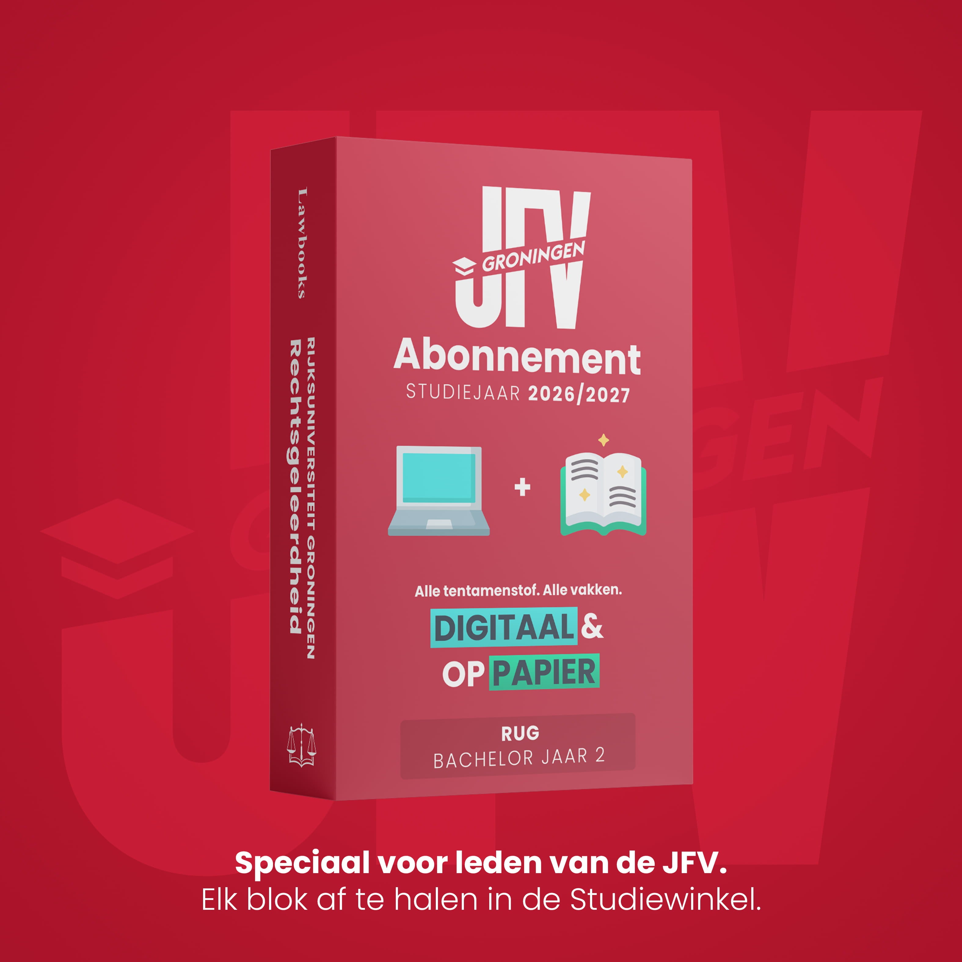 JFV abonnement Jaar 2 RUG