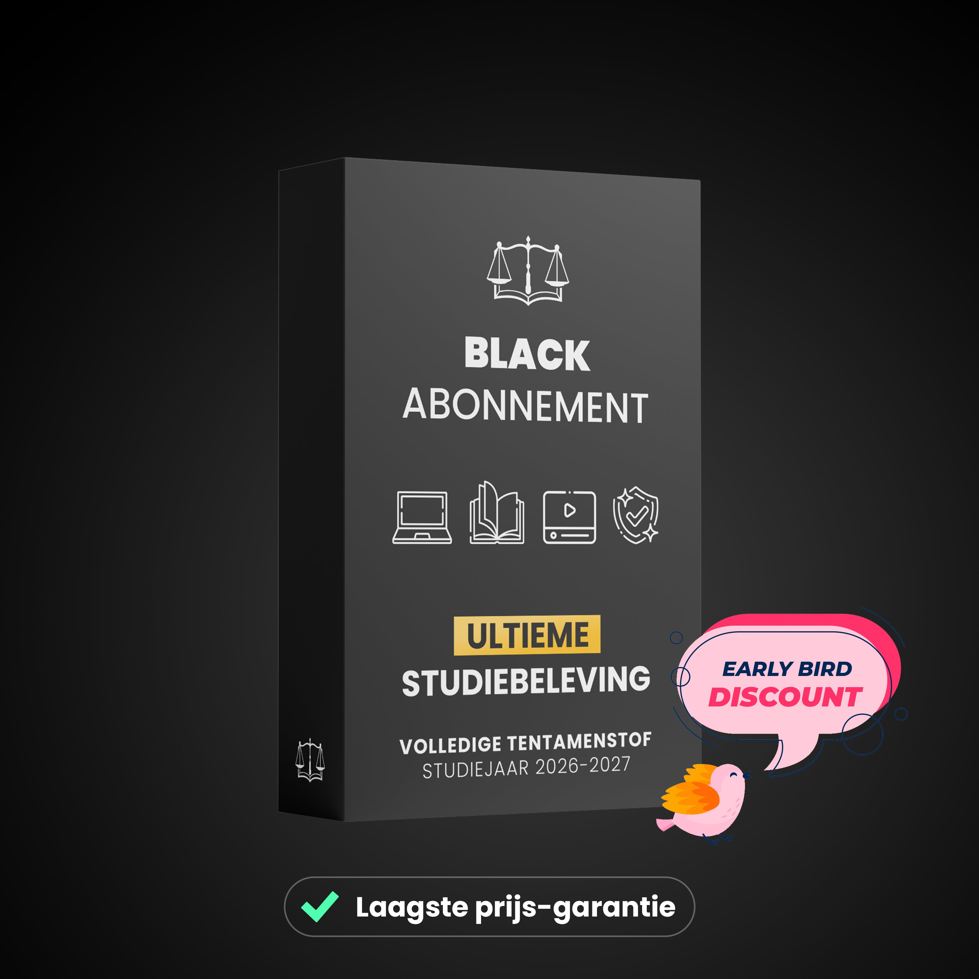 Early Bird Black abonnement Jaar 1 UvA