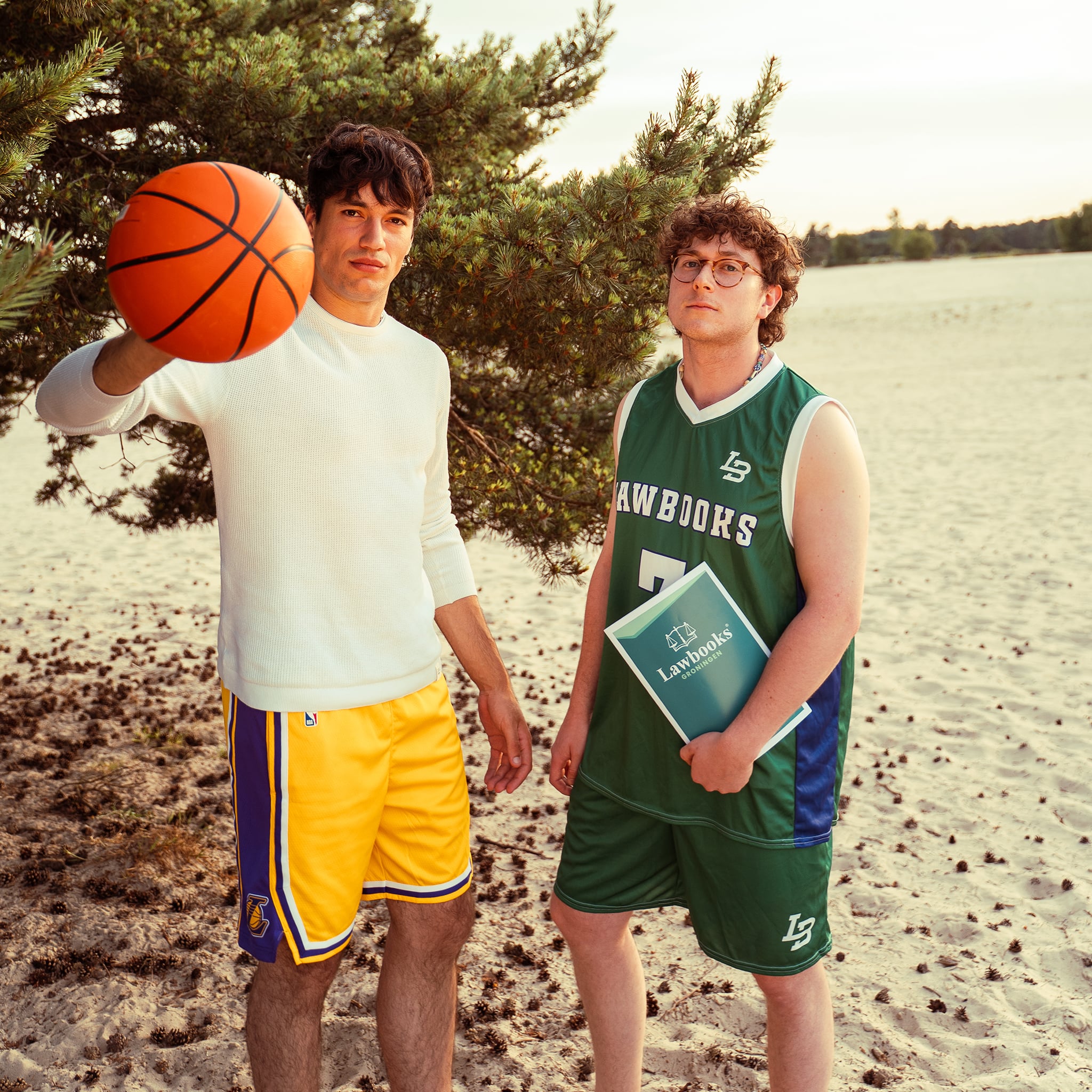 Lawbooks Sport Basketball Shorts