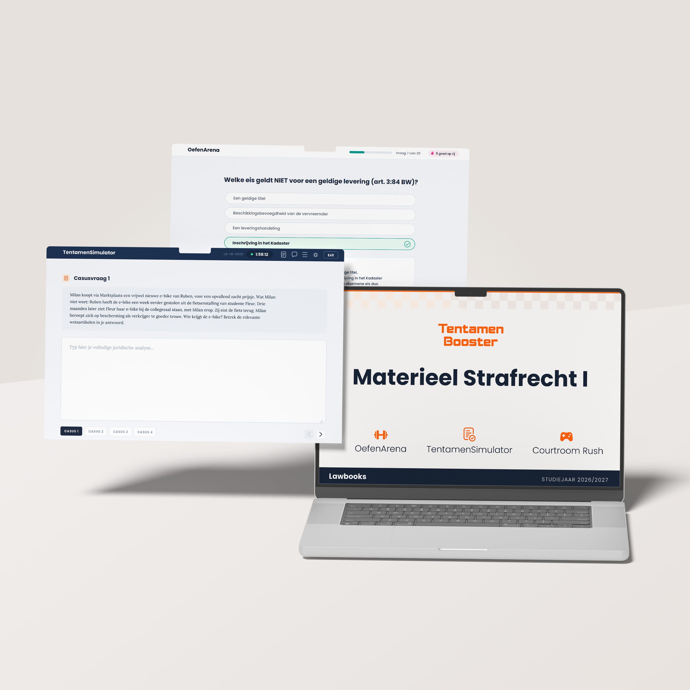 Tentamenbooster: Materieel Strafrecht I (LU)