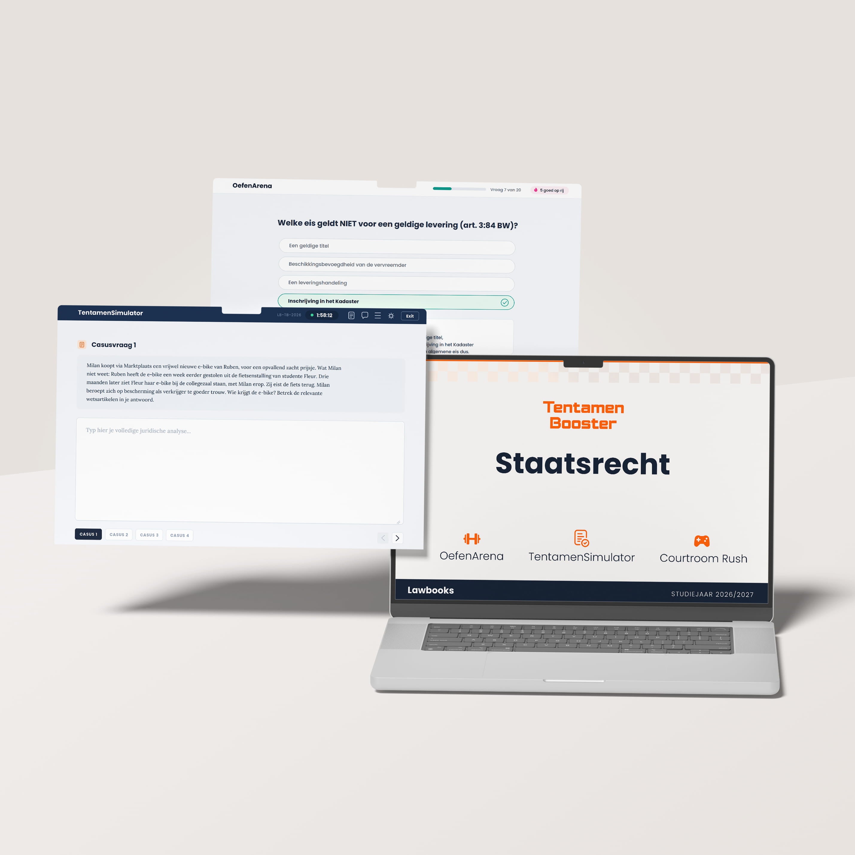Tentamenbooster: Staatsrecht (EUR)