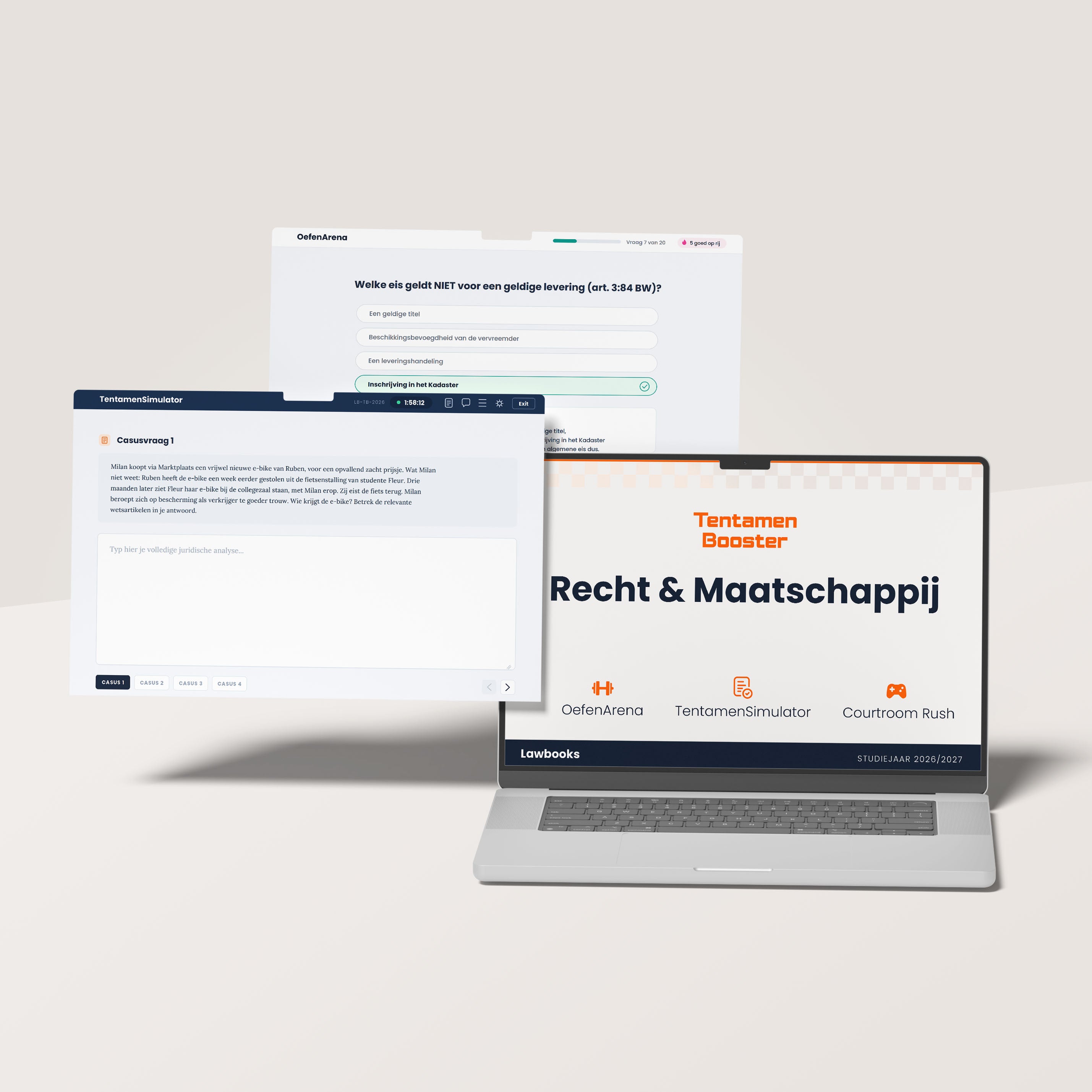 Tentamenbooster: Recht & Maatschappij (TLS)