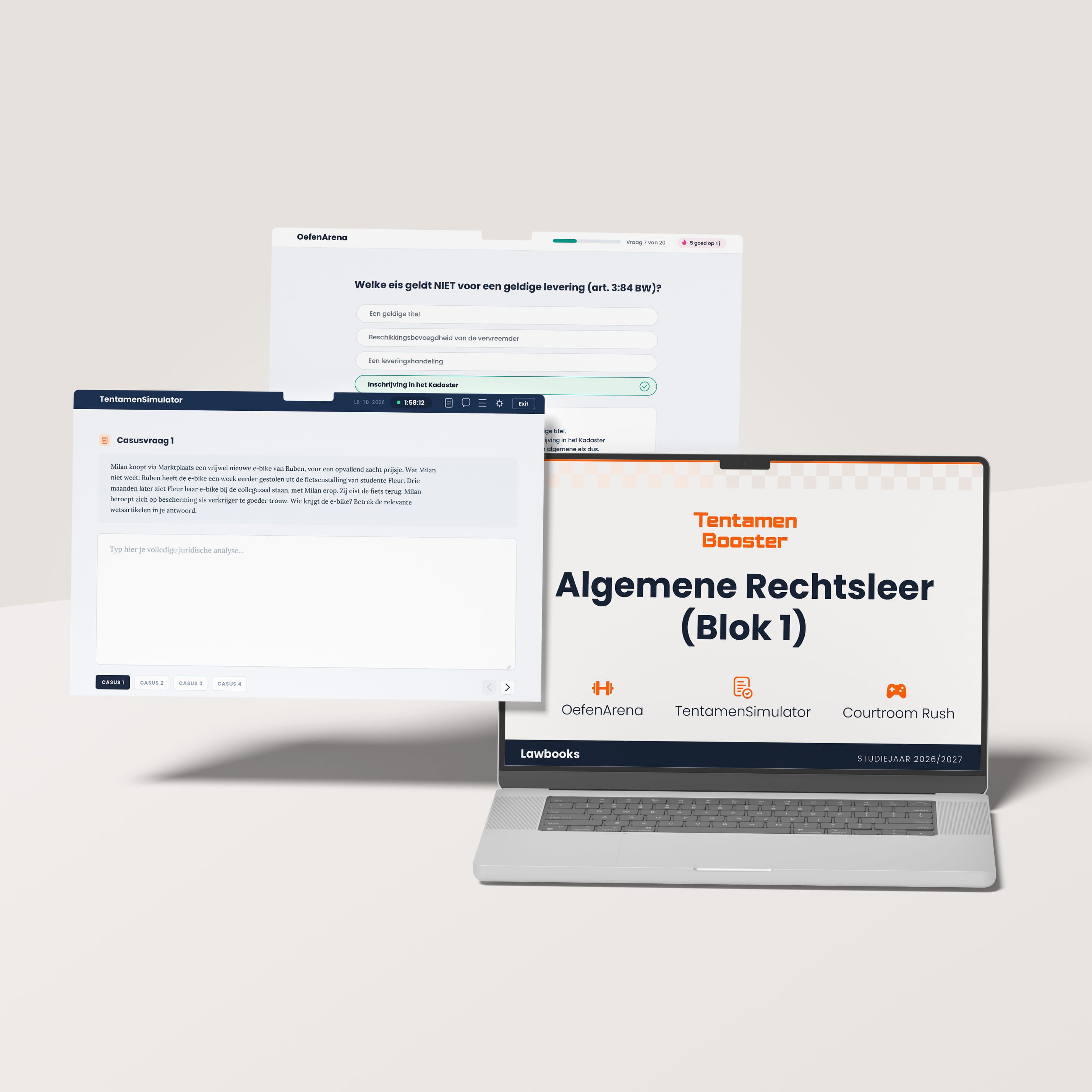 Tentamenbooster: Algemene Rechtsleer | Blok 1 (UU)