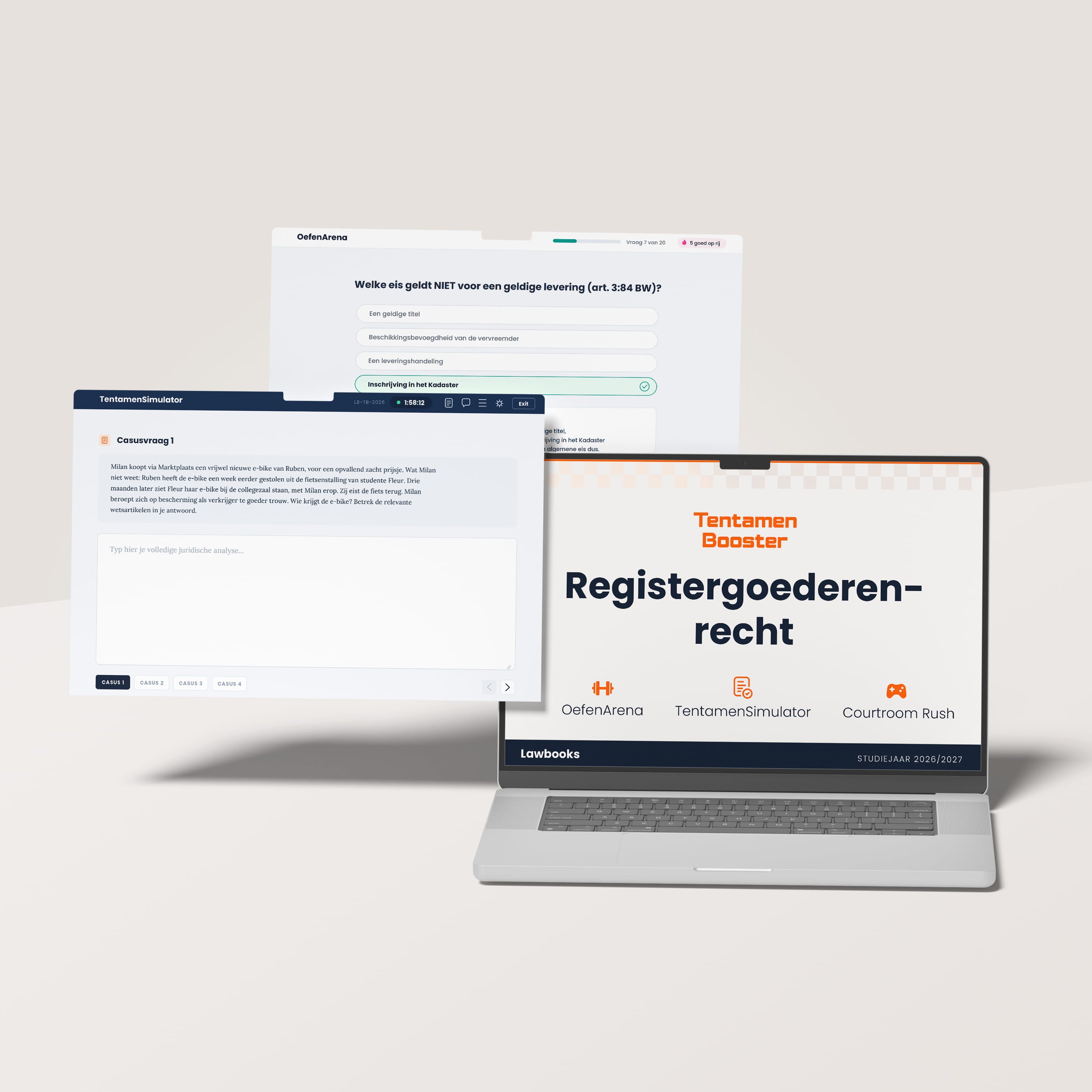 Tentamenbooster: Registergoederenrecht (UU)