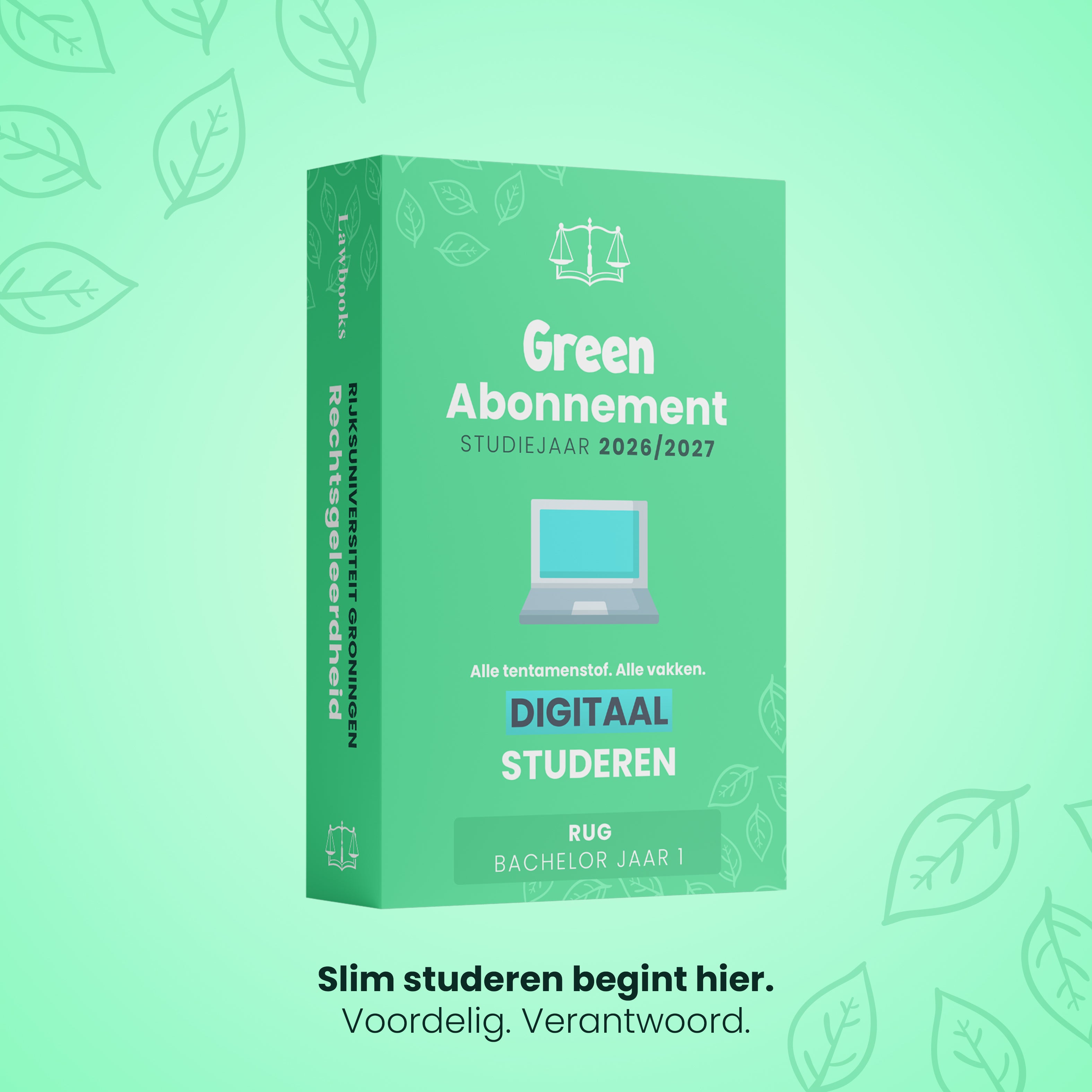 Green abonnement Jaar 1 RUG