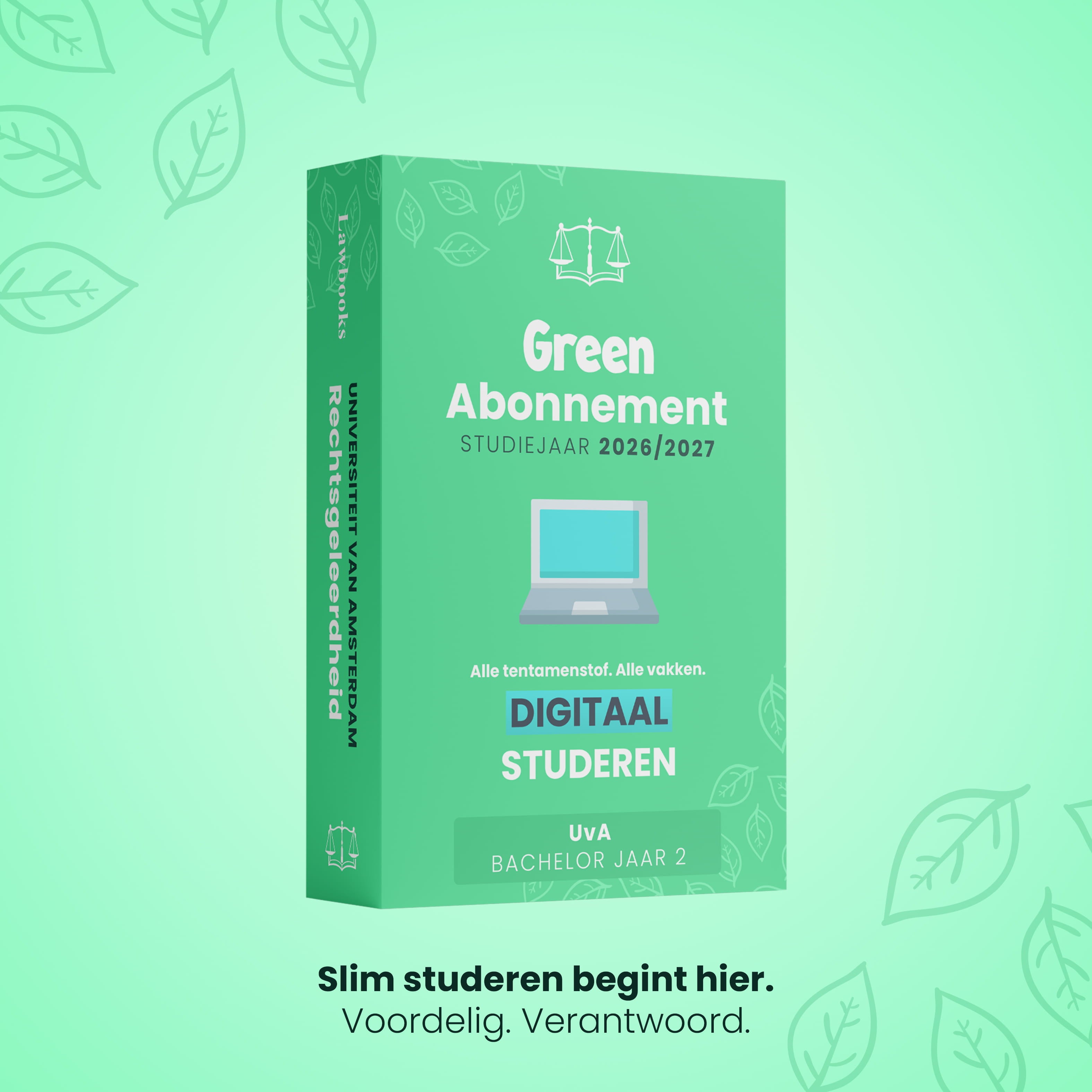 Green abonnement Jaar 2 UvA