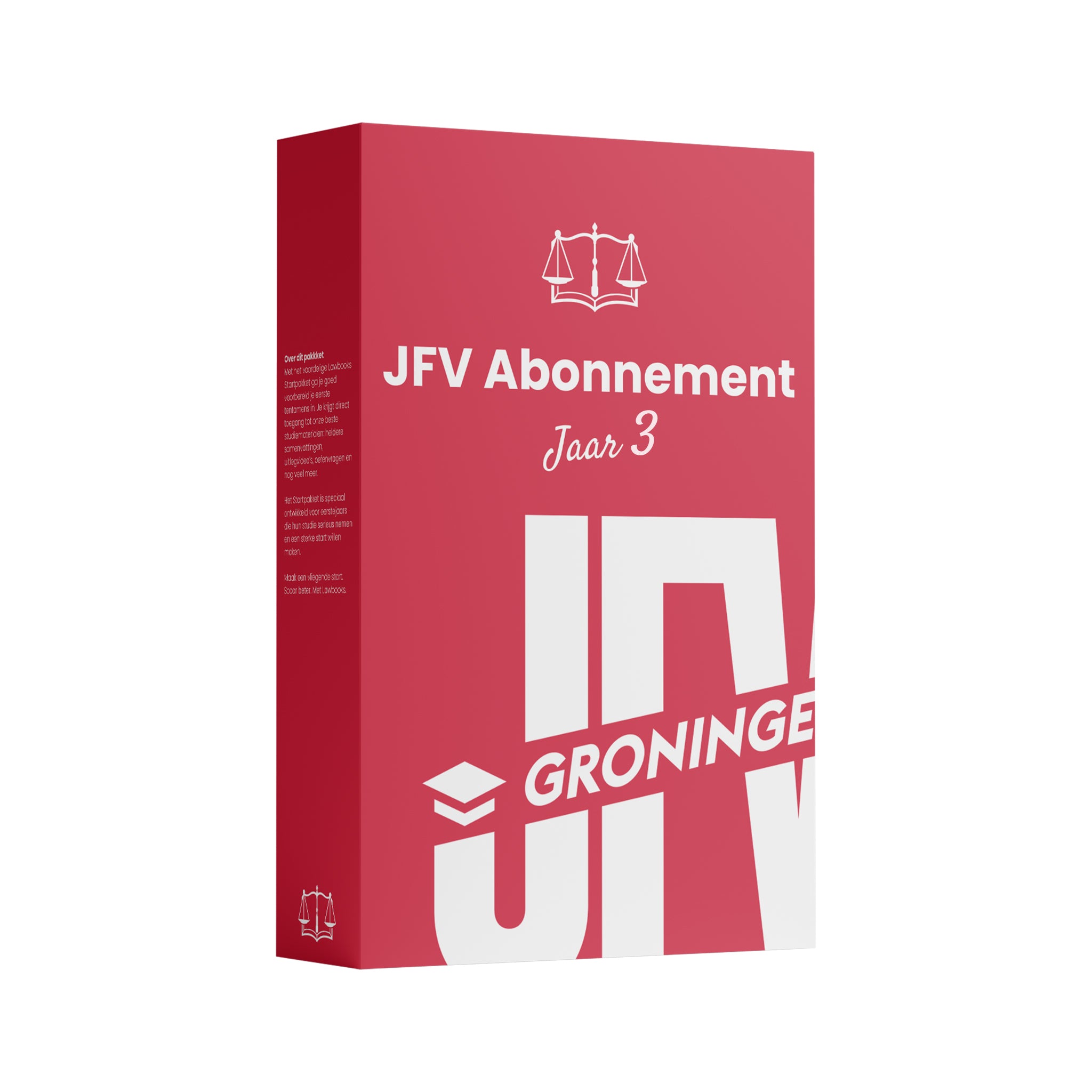 Early Bird JFV abonnement Jaar 3 RUG