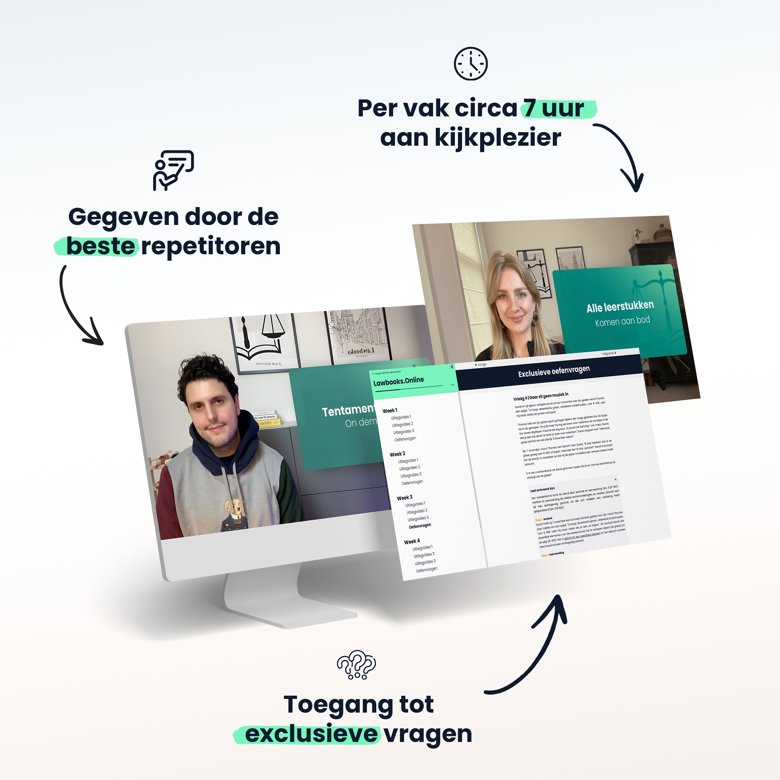 Halfjaarpakket Tentamentrainingen Jaar 1 UU
